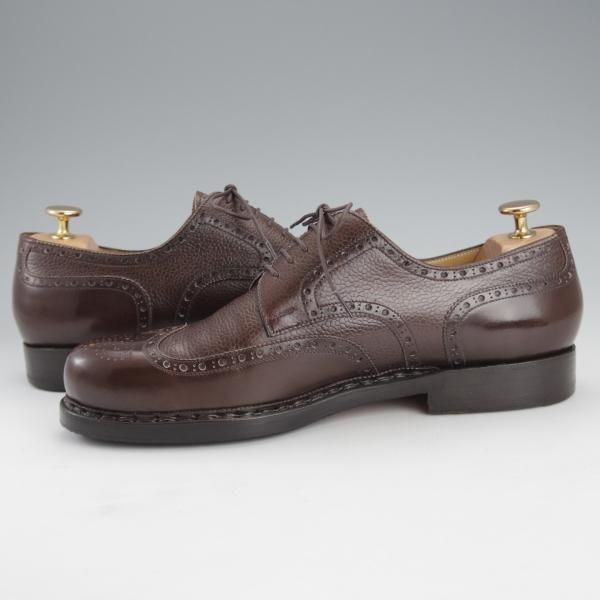 極上★(東欧)VASS/ヴァーシュ SIZE 41【定価￥132,000-★Budapest/ブダペスト】BPラスト/フルブローグ/濃茶/メンズ★i576