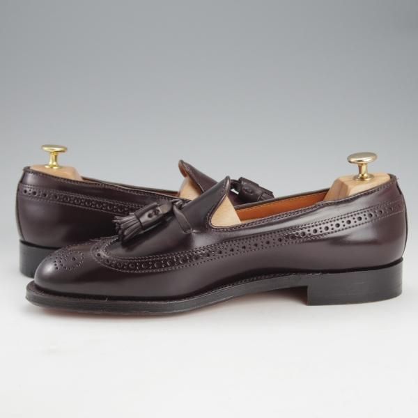 レア　美品 alden オールデン アローズ　別注 タッセルローファー US8D ALDEN Alden × UNITED ARROWS オールデン US8D 26cm タッセル