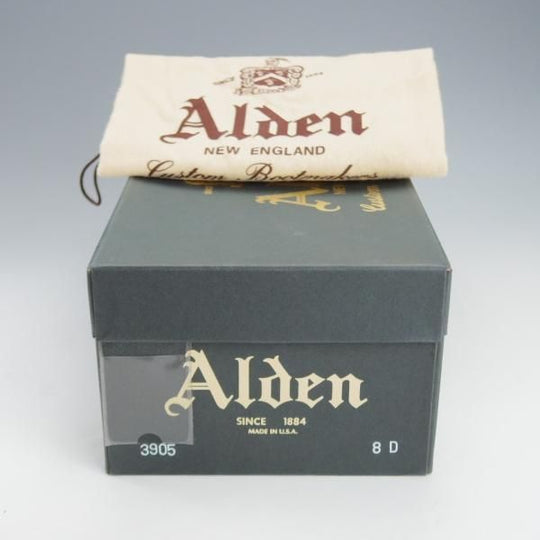 未使用★オールデン 8D【定価￥137,500-★コードバン仕様/ユナイテッドアローズ別注】3905/タッセルローファー/赤茶/Alden★i577