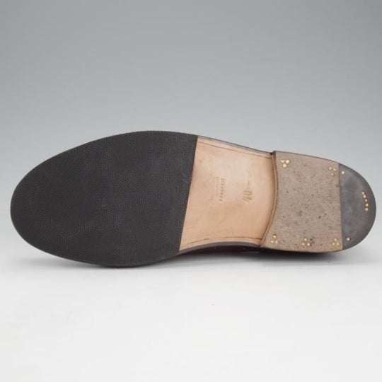 美品★(東欧)VASS/ヴァーシュ SIZE 40.5【定価￥132,000-★Budapest/ブダペスト】BPラスト/フルブローグ/カーフ/茶/メンズ★i578