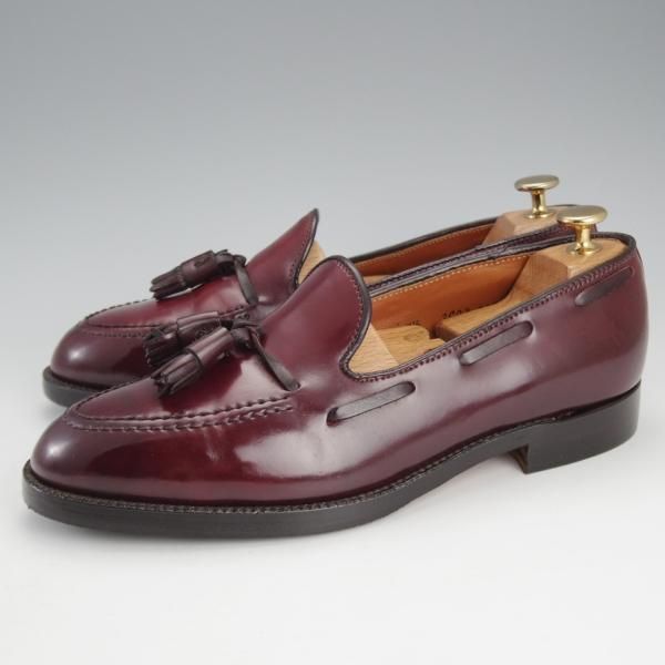 極上★オールデン 7.5D【定価￥169,400-★コードバン仕様/563】アバディーンラスト/タッセルローファー/#8/赤茶/メンズ/Alden★i579