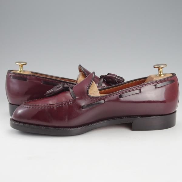 極上★オールデン 7.5D【定価￥169,400-★コードバン仕様/563】アバディーンラスト/タッセルローファー/#8/赤茶/メンズ/Alden★i579