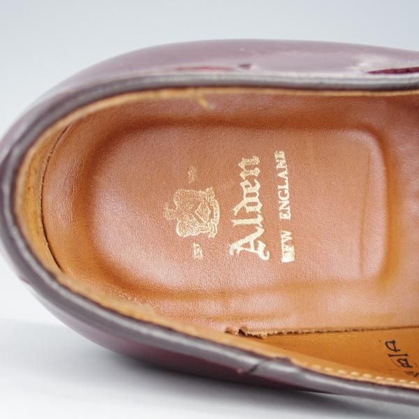 極上★オールデン 7.5D【定価￥169,400-★コードバン仕様/563】アバディーンラスト/タッセルローファー/#8/赤茶/メンズ/Alden★i579