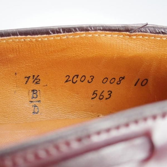 極上★オールデン 7.5D【定価￥169,400-★コードバン仕様/563】アバディーンラスト/タッセルローファー/#8/赤茶/メンズ/Alden★i579