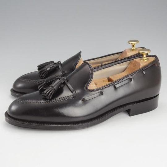 未使用★オールデン 8D【定価￥169,400-★コードバン仕様/タッセルローファー】BEAMS別注/664/アバディーンラスト/黒/メンズ/Alden★i580