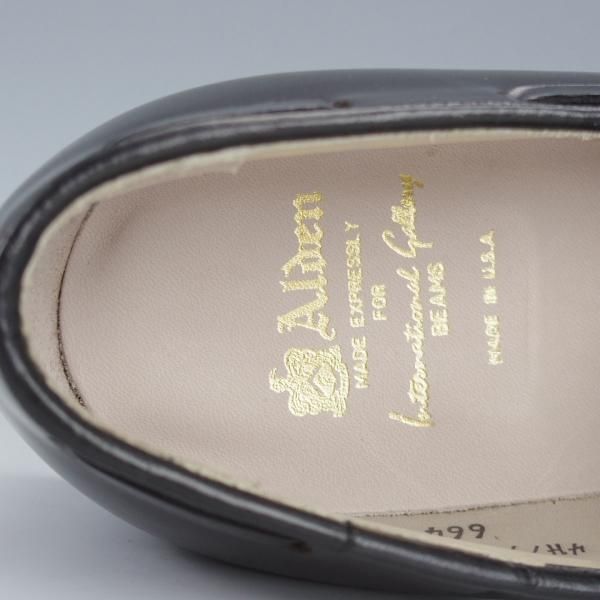 未使用★オールデン 8D【定価￥169,400-★コードバン仕様/タッセルローファー】BEAMS別注/664/アバディーンラスト/黒/メンズ/Alden★i580