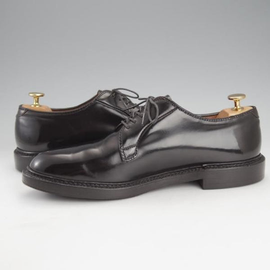 極上★オールデン 8D【定価￥171,600-★コードバン仕様/9901】バリーラスト/プレーントゥ/黒/メンズ/Alden★i581