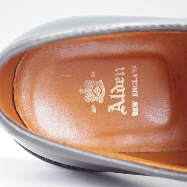 極上★オールデン 8D【定価￥171,600-★コードバン仕様/9901】バリーラスト/プレーントゥ/黒/メンズ/Alden★i581