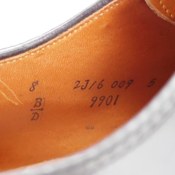 極上★オールデン 8D【定価￥171,600-★コードバン仕様/9901】バリーラスト/プレーントゥ/黒/メンズ/Alden★i581