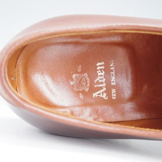 極上★オールデン 8E【貴重★ラベロ系/コードバン/茶】93982/プレーントゥ/メンズ/Alden★i582