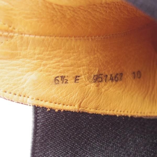 極上★J.M.ウェストン 6.5E【現行定価￥187,000-★サイドゴアブーツ/705】39ラスト/旧ロゴ/カーフ/茶/メンズ/Weston/ウエストン★i584