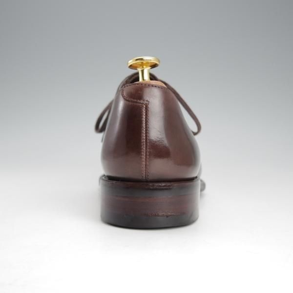 極美品★Perfett/ペルフェット SIZE 5.5【★ワールドフットウェアギャラリー別注/World Footwear Gallery】パンチドキャップトゥ/濃茶★i590