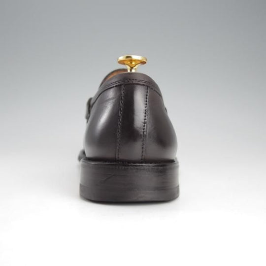 極美品★チャーチ 70F/UK7【★コインローファー/COSENZA】カーフ/黒/メンズ/Church's★i591