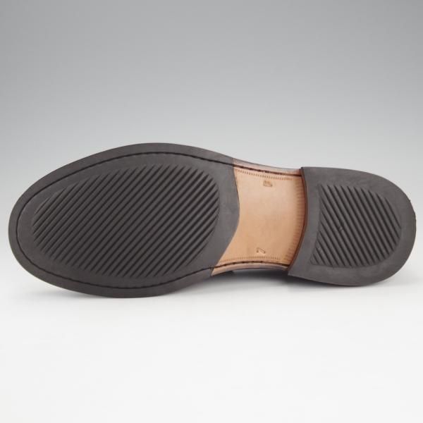 極美品★チャーチ 70F/UK7【★コインローファー/COSENZA】カーフ/黒/メンズ/Church's★i591