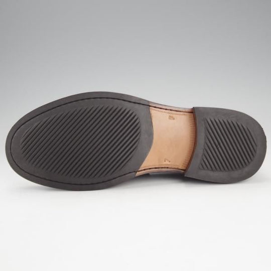 極美品★チャーチ 70F/UK7【★コインローファー/COSENZA】カーフ/黒/メンズ/Church's★i591