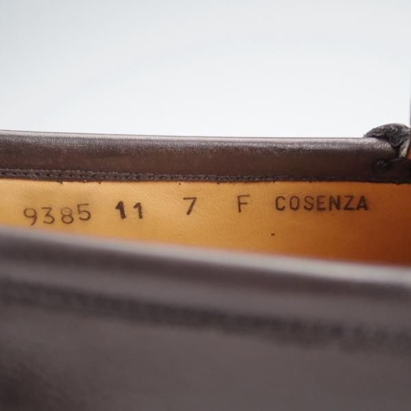 極美品★チャーチ 70F/UK7【★コインローファー/COSENZA】カーフ/黒/メンズ/Church's★i591