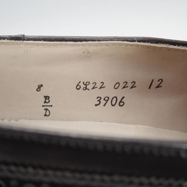 未使用★オールデン 8D【定価￥137,500-★コードバン仕様/ユナイテッドアローズ別注】3906/タッセルローファー/黒/ALDEN★i596