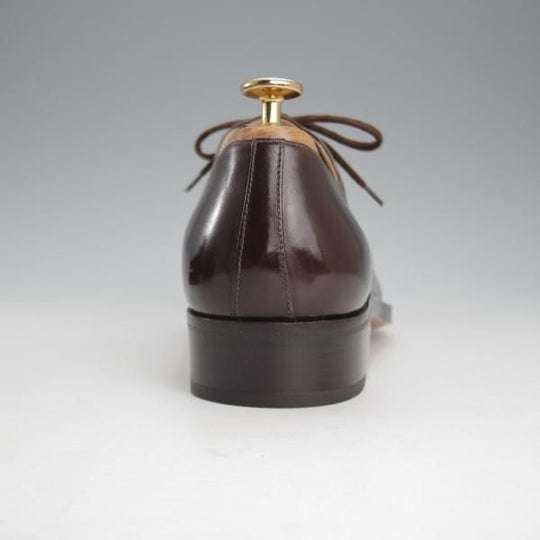 未使用★(伊)タニノクリスチー SIZE 7【貴重★グッドイヤーウェルテッド製法/セミブローグ】1211031/カーフ/濃茶/TANINO CRISCI★i607