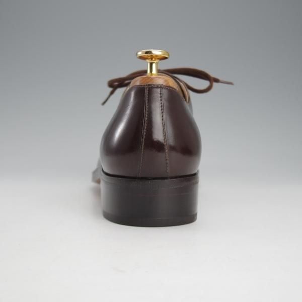 未使用★(伊)タニノクリスチー SIZE 7【貴重★グッドイヤーウェルテッド製法/セミブローグ】1211031/カーフ/濃茶/TANINO CRISCI★i607