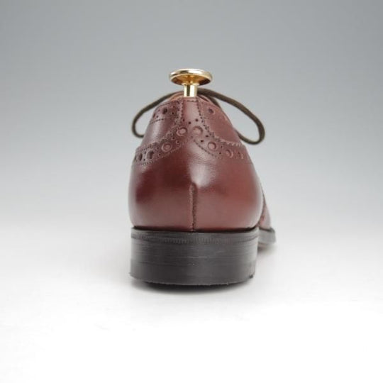 未使用★チャーチ 65F/UK6.5【旧チャーチ★デッドストック品/73ラスト】3都市ロゴ/フルブローグ/アニリンカーフ/茶/Church's★i609