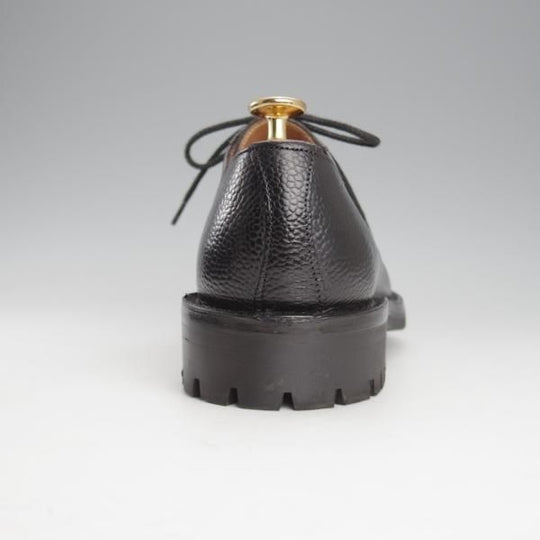 極美品★(英)チーニー 6.5F【定価￥80,300-★ヴェルトショーン製法/MALVERN】コマンドソール/4436ラスト/プレーントゥ/黒/CHEANEY★i611