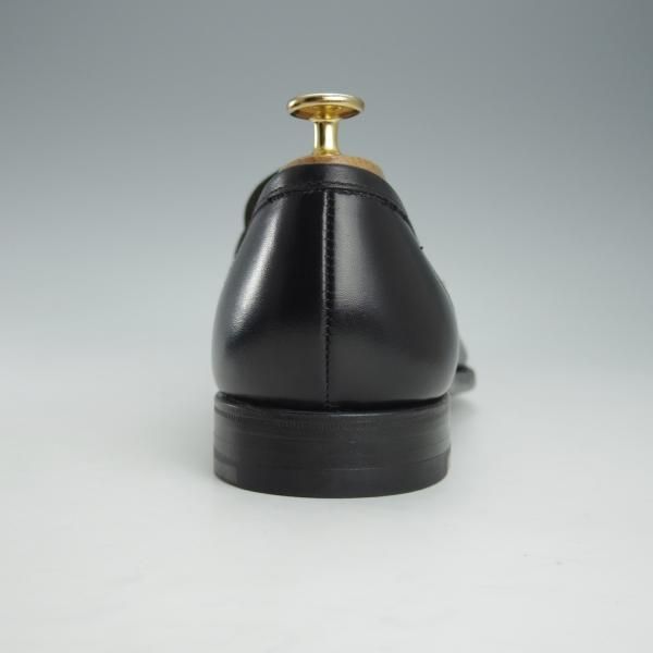 未使用★クロケット&ジョーンズ UK8/US8.5E【ハンドグレード★ポールスチュアート別注/コインローファー】黒/Crockett&Jones★i612