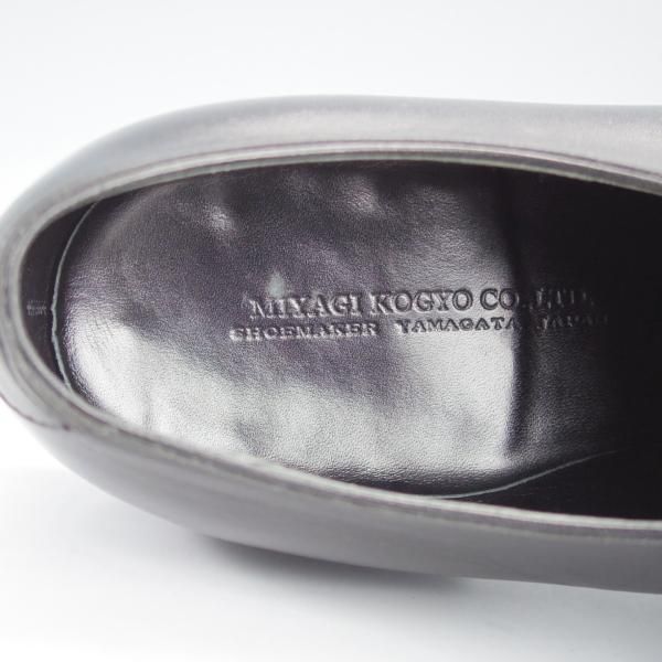 宮城興業 6D【ストレートチップ/BENIBANA/黒】 | 高級中古革靴の買取