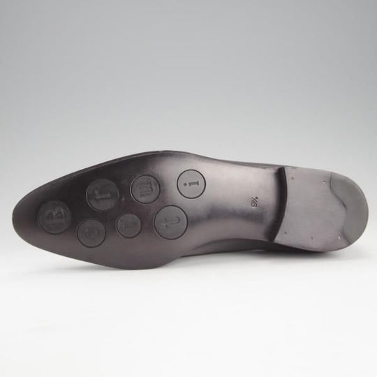 未使用★(仏)ベルルッティ SIZE 9.5【コンビ仕様★ヴェネチアレザー×スエード/黒】ダービーシューズ/メンズ/Berluti★i631