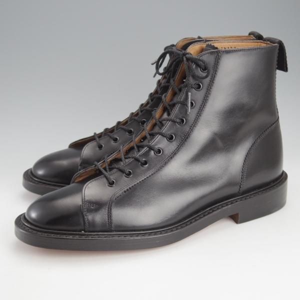 未使用★トリッカーズ SIZE 9【現行モデル定価￥96,800-★ポールスミス別注/モンキーブーツ】6077/カーフ/黒/Paul smith/Tricker's★i632