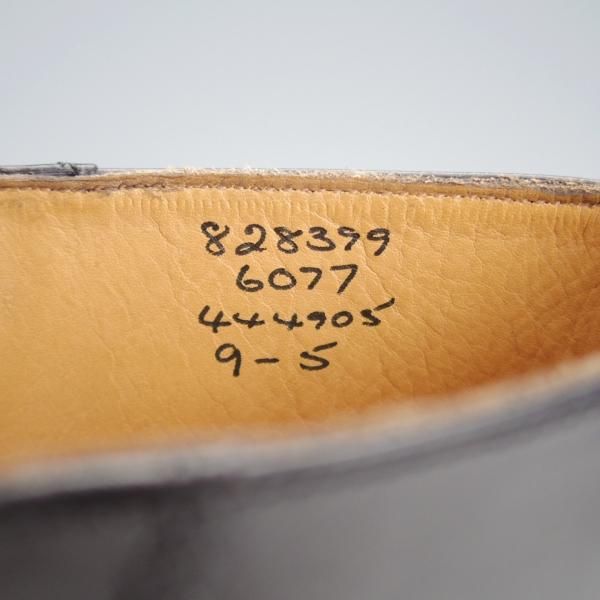 トリッカーズ SIZE 9【ポールスミス別注/モンキーブーツ/黒