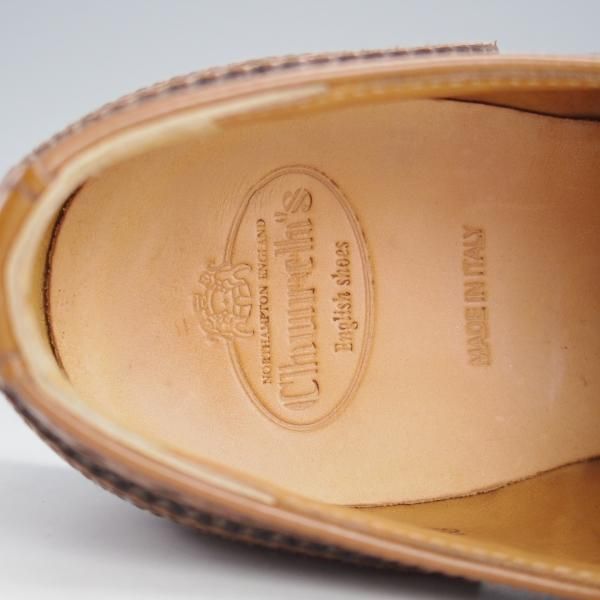 極上★チャーチ(レディース) SIZE 36【現行定価￥165,000-★LANA R/ダブルモンク】ポリッシュドバインダーカーフ/茶/Church's★i633