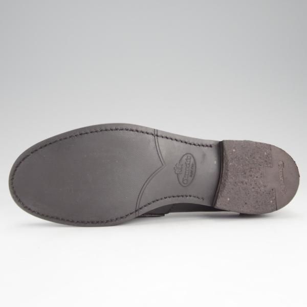 極美品★チャーチ(レディース) SIZE 37【同系モデル定価￥139,700-★Pembrey W/コインローファー】ビーフロール/黒/Church's★i634