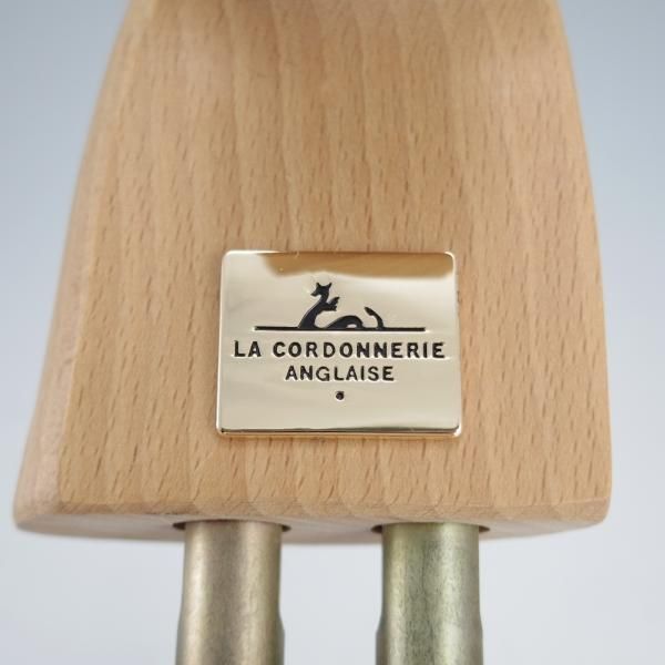 美品★(仏)ラ・コルドヌリ・アングレーズ SIZE 38【定価￥16,500-★木製シューツリー/EM500E】ブナ/LA CORDONNERIE ANGLAISE★i647