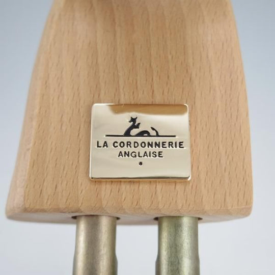 美品★(仏)ラ・コルドヌリ・アングレーズ SIZE 38【定価￥16,500-★木製シューツリー/EM500E】ブナ/LA CORDONNERIE ANGLAISE★i647