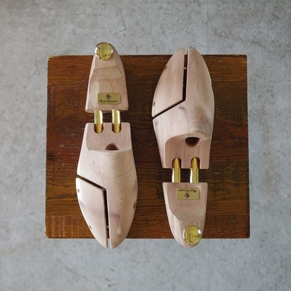 極上★サルトレカミエ SIZE 38【★SR100CR/木製シューツリー】シューキーパー/メンズ/Sarto Recamier★i648