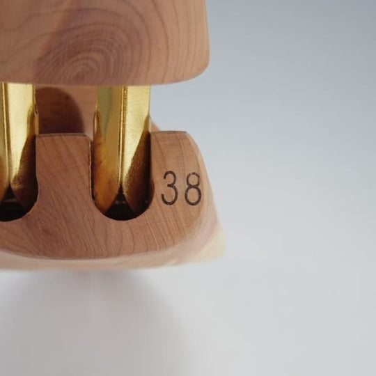 極上★サルトレカミエ SIZE 38【★SR100CR/木製シューツリー】シューキーパー/メンズ/Sarto Recamier★i648