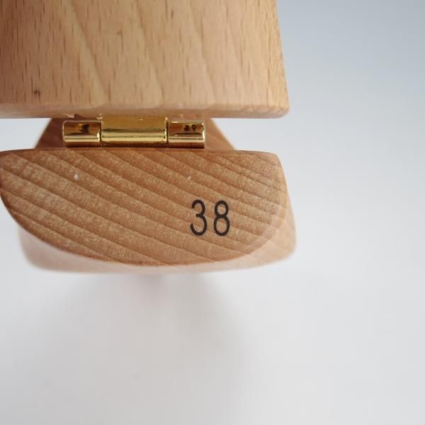 美品★サルトレカミエ SIZE 38【定価￥10,450-★木製シューツリー/SR300EX/ブナ】シューキーパー/メンズ/Sarto Recamier★i652