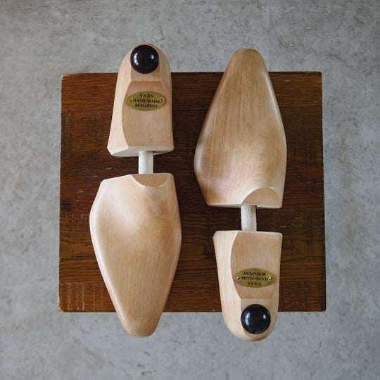 極上★(東欧)VASS/ヴァーシュ SIZE 41【貴重★純正シューツリー/Uラスト】ウゴリーニラスト/木製シューキーパー/メンズ★i657