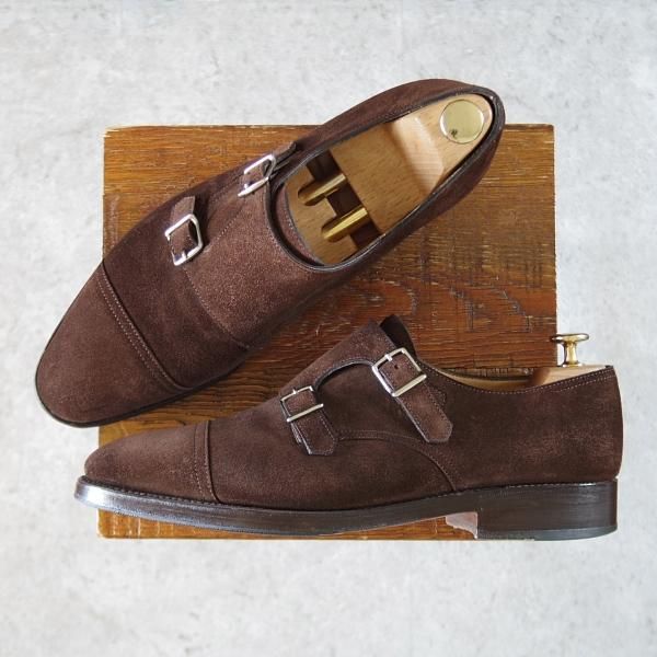 John Lobb 8E William ブラウン スエード ジョンロブ 8E【WILLIAM/ウィリアム/スエード/濃茶】 | 高級中古