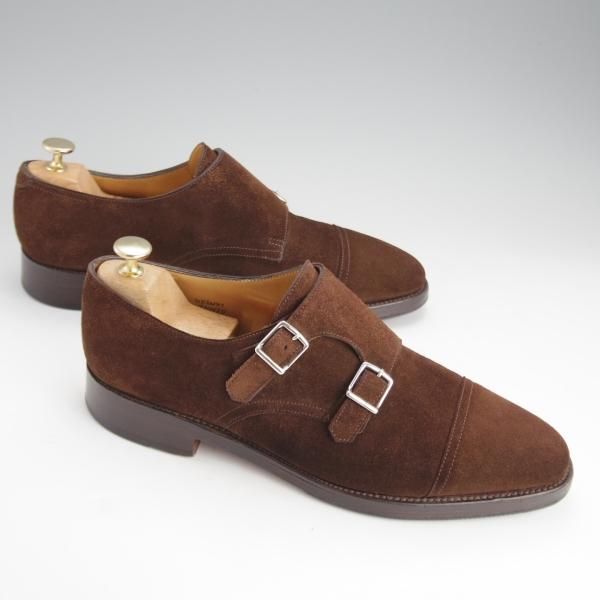 John Lobb 8E William ブラウン スエード ジョンロブ 8E【WILLIAM/ウィリアム/スエード/濃茶】 | 高級中古