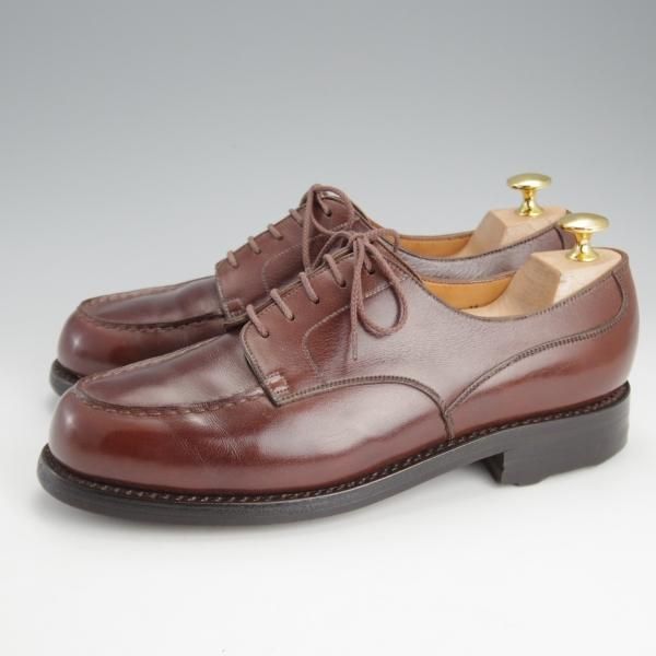 極上★J.M.ウェストン 6C【現行定価￥143,000-★ゴルフ/GOLF】641/旧ロゴ/ヴィンテージ/31ラスト/Uチップ/茶/Weston/ウエストン★i662