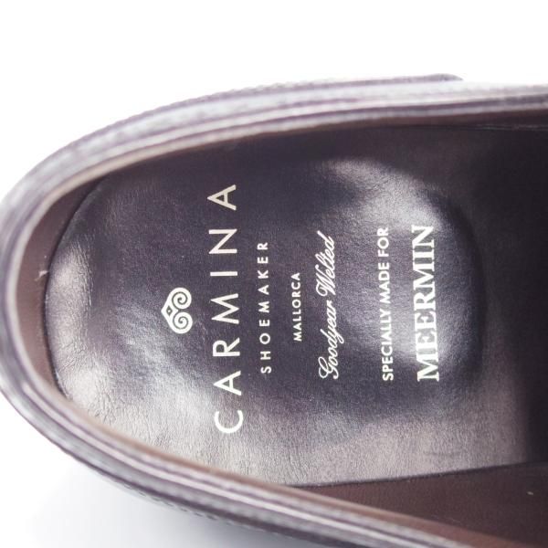 CARMINA/カルミナ SIZE 8【MEERMIN別注/80214/黒】 | 高級中古革靴の