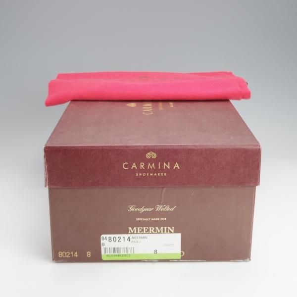 ☆CARMINA MEERMIN カルミナ メルミン ウィングチップ 8 新品☆ 楽天市場】Carmina カルミナ 80502 レザー ウィングチップ シューズ 7