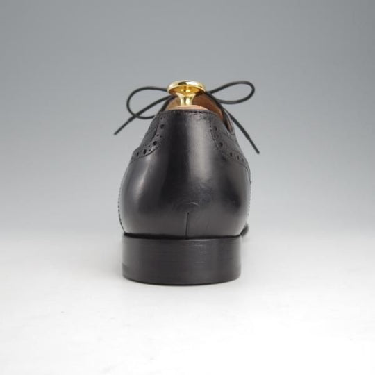 未使用★(伊)ステファノ・ブランキーニ SIZE 45【★クォーターブローグ/黒】カーフ/メンズ/STEFANO BRANCHINI★i666