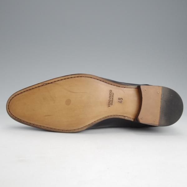 未使用★(伊)ステファノ・ブランキーニ SIZE 45【★クォーターブローグ/黒】カーフ/メンズ/STEFANO BRANCHINI★i666