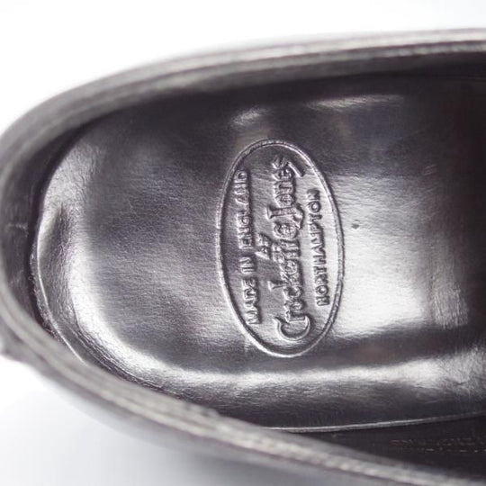 極上★クロケット&ジョーンズ 8.5E【定価￥107,800-★ハンドグレード/SAVILE/337ラスト】モンクストラップ/黒/Crockett&Jones★i669