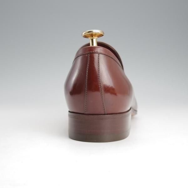 未使用★(伊)タニノクリスチー SIZE 6.5【デッドストック品★ローファー/108253】スリッポン/カーフ/茶/メンズ/TANINO CRISCI★i670