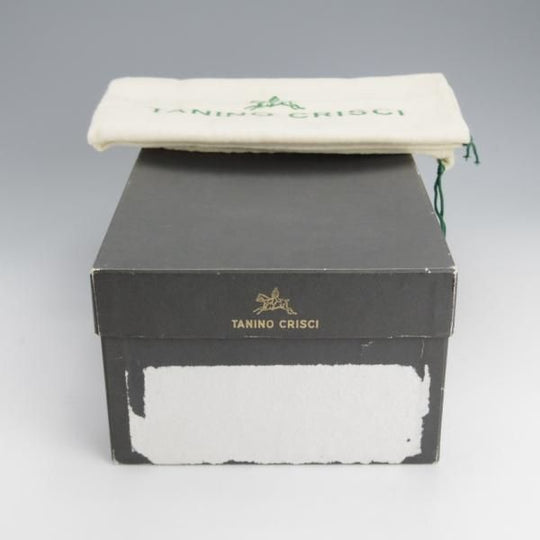 未使用★(伊)タニノクリスチー SIZE 7.5【デッドストック品★モンクストラップ/109264】シボ革/黒/メンズ/TANINO CRISCI★i672