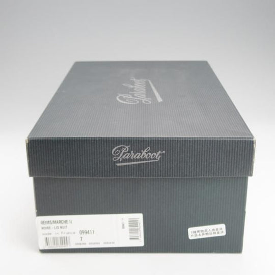 極上★パラブーツ SIZE 7【定価￥71,500-★ランス/REIMS】コインローファー/リスレザー/NUIT/紺/メンズ/Paraboot★i674
