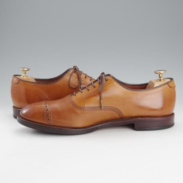 アレンエドモンズ FIFTH AVENUE内羽根パンチドキャップトゥ サイズ9D アレンエドモンズ FIFTH AVENUE【フィフスアベニュー】内羽根